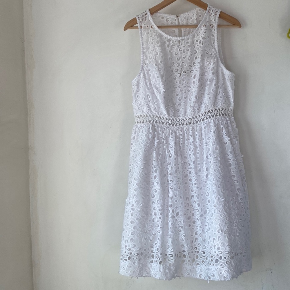 Lilly Pulitzer 12 Eyelet Alivia Dress